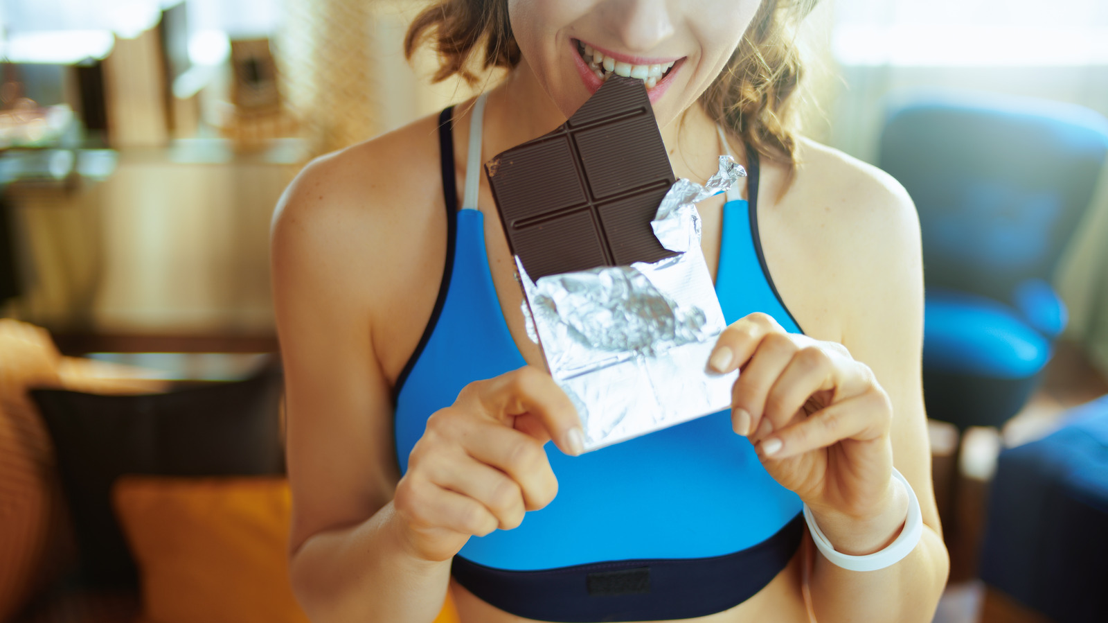Why You Shouldn't Eat Chocolate Before A Workout - Health Digest